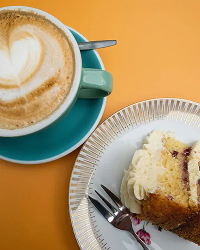 Coffee and cake