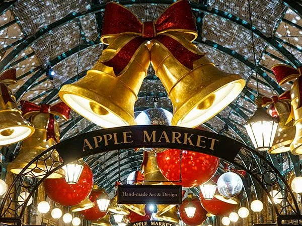 Covent Garden Christmas decorations