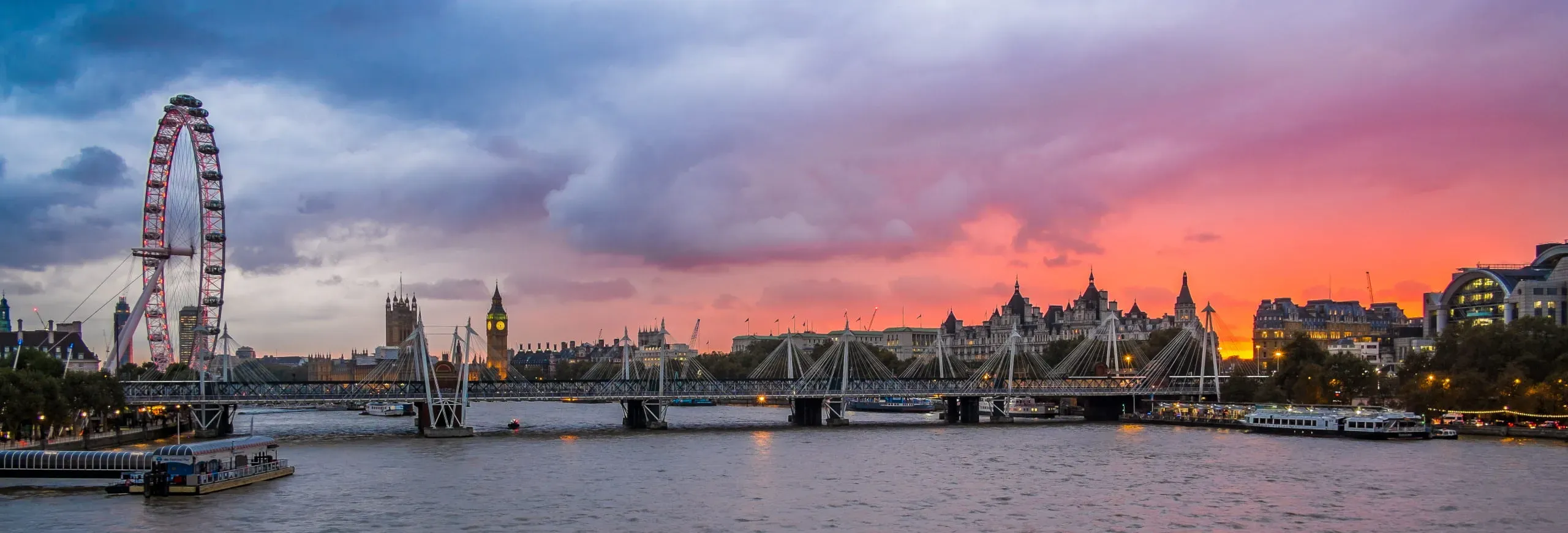 london sunset