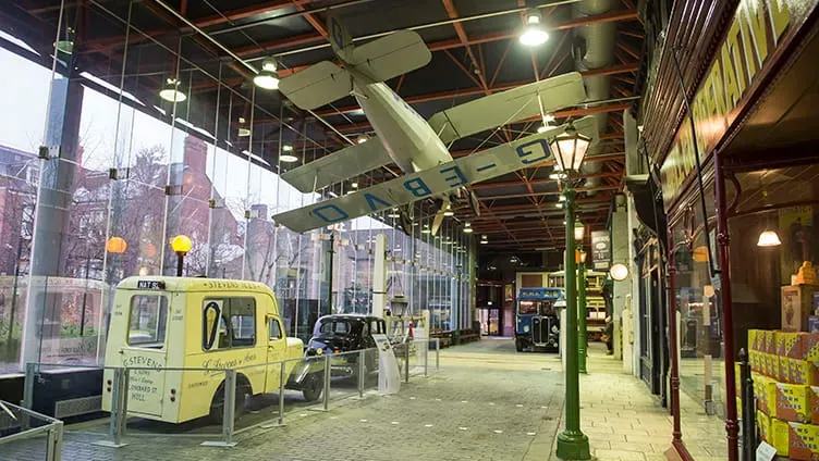 Inside the Streetlife Museum in Hull
