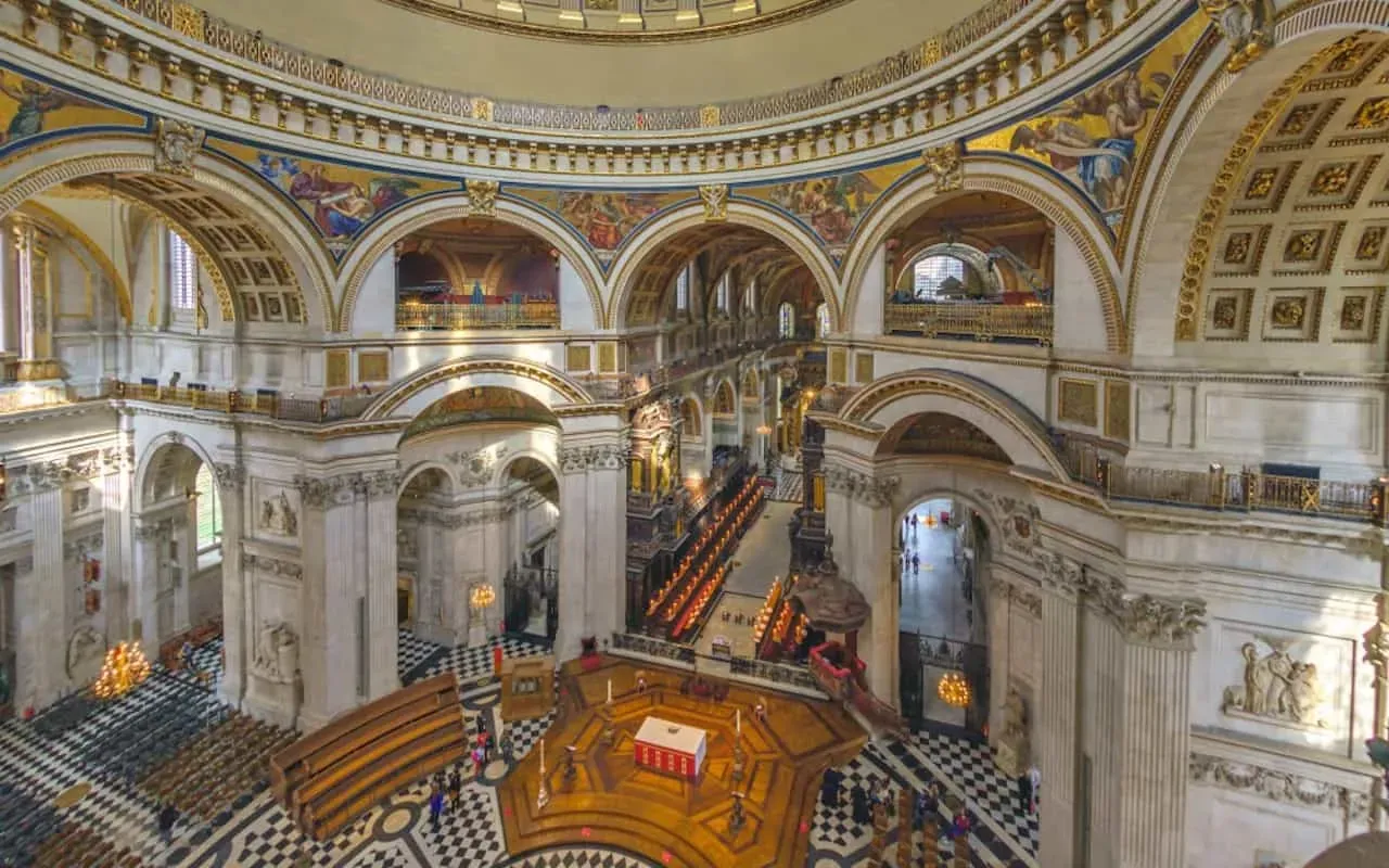 St Pauls Cathedral interior London
