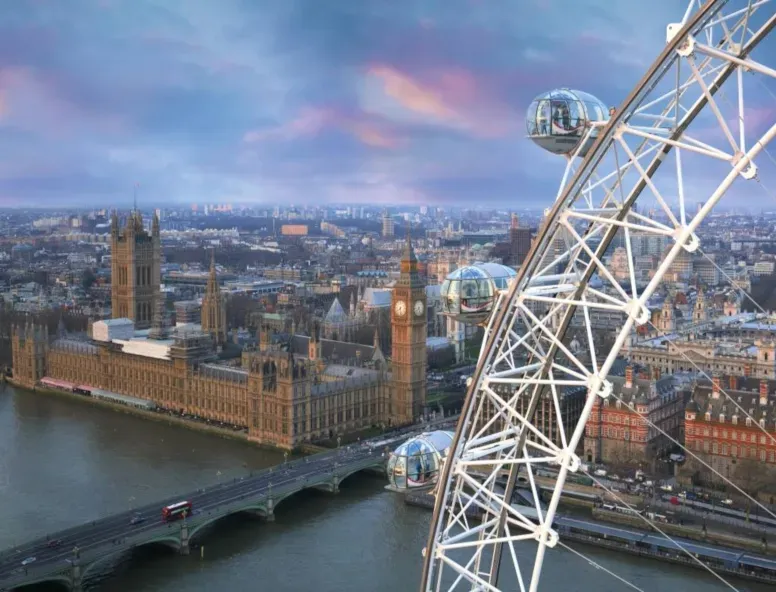 Coca Cola London Eye Southbank tourist attraction