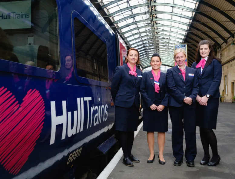 Hull Trains leading the way in balancing gender pay gap
