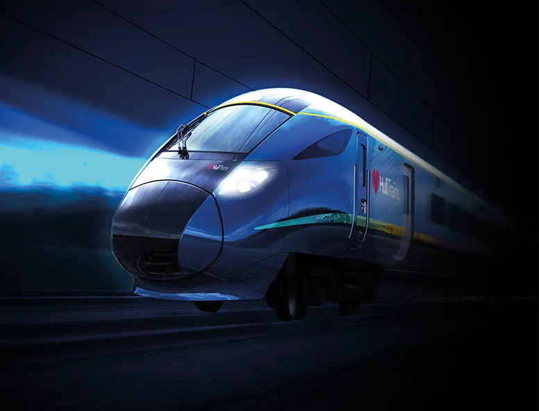 CGI of the new train