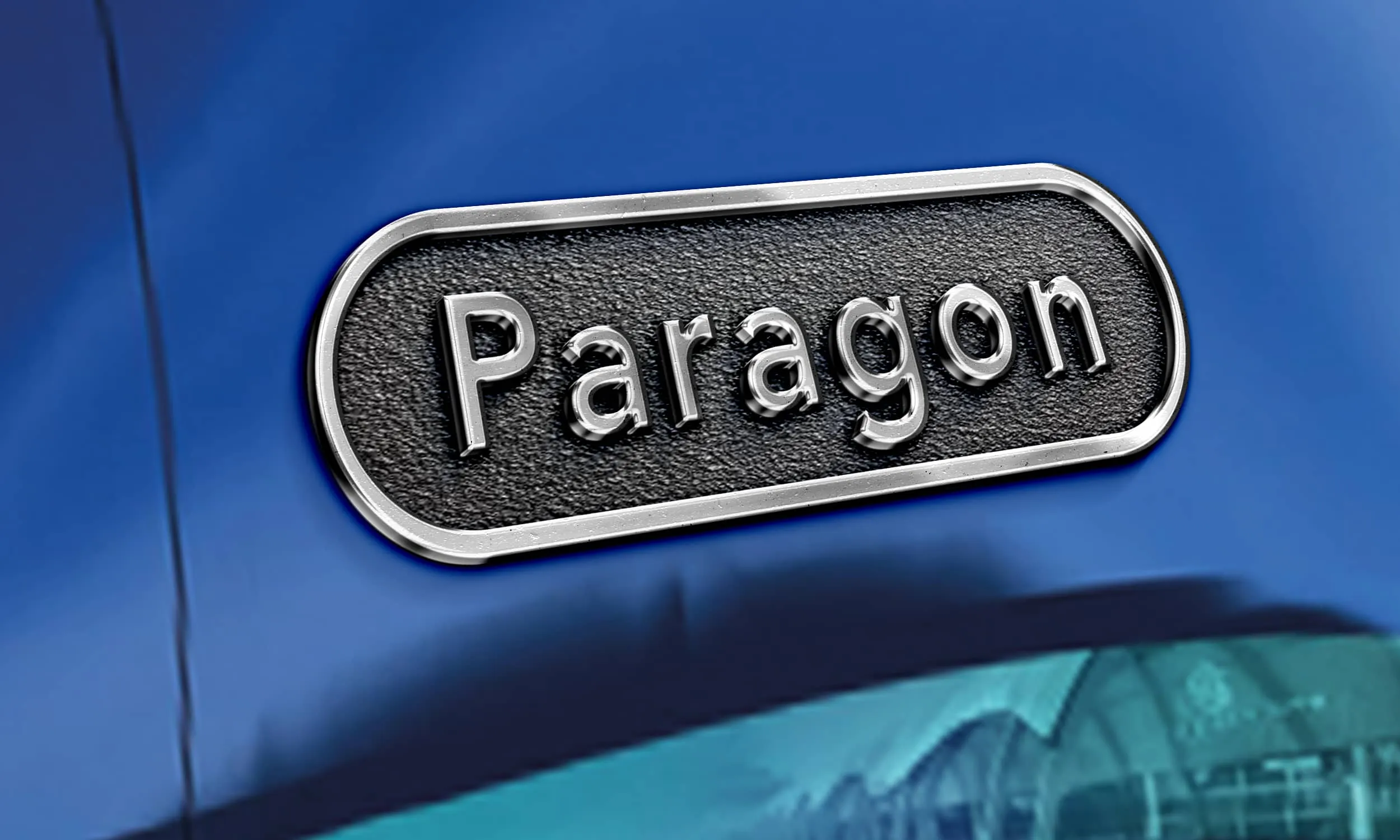 The new emblem for the trains