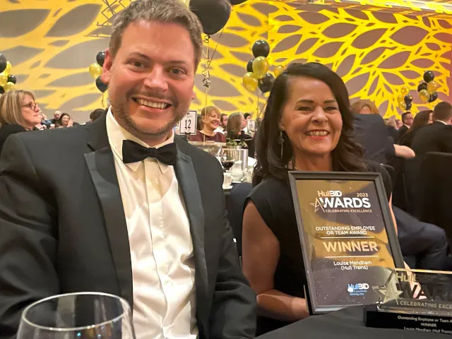 Hull Trains at the Hull BID Awards