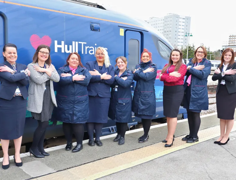 International Womens Day at Hull Trains