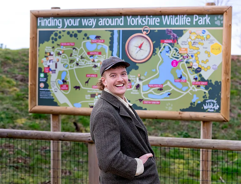 Jack at Yorkshire Wildlife Park in Doncaster