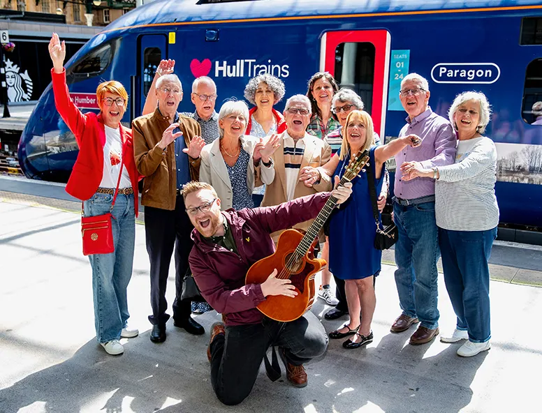 Hull Trains dementia awareness train
