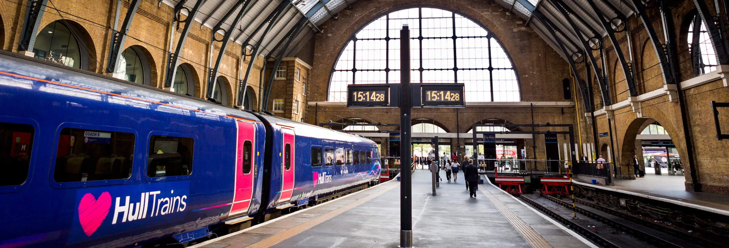 Hull Trains in London King's Cross Station