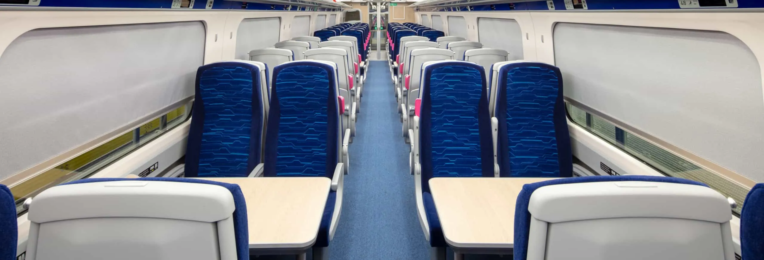 Hull Trains Paragon standard class seating